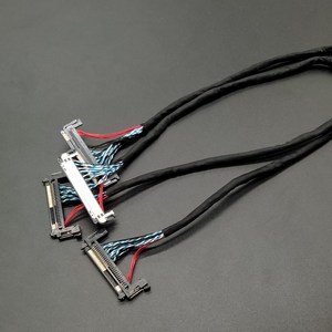 定制0.8毫米JAE FI-NX 40针至0.5毫米25针FI-<span class=keywords><strong>RE</strong></span> lvds电缆 - Product Image 4