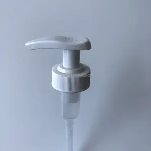 PCR浴室塑料肥皂左右乳液泵夹锁乳液泵外带弹簧