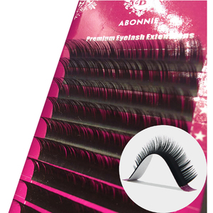 Envío libre <span class=keywords><strong>J</strong></span>/B/C/D/<span class=keywords><strong>l</strong></span> cURL individual Lashes extensiones de pestañas de visón ahorro de tiempo 0.15 plana injerto pestañas - Product Image 1