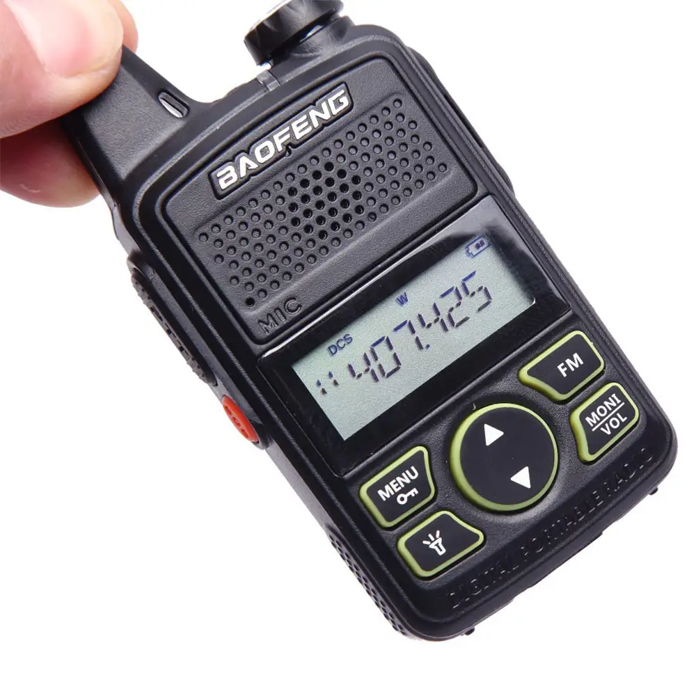 Freies verschiffen baofeng bf t1 ham radio mini walkie talkie 400-470MHz klassische mini radio für Restaurant Hotel BF-T1