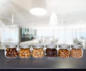 Tùy Chỉnh 8Oz 250Ml 500Ml Rõ Ràng <span class=keywords><strong>Mason</strong></span> Caviar Lọ Với Nắp Kim Loại Cho Uống - Product Image 4