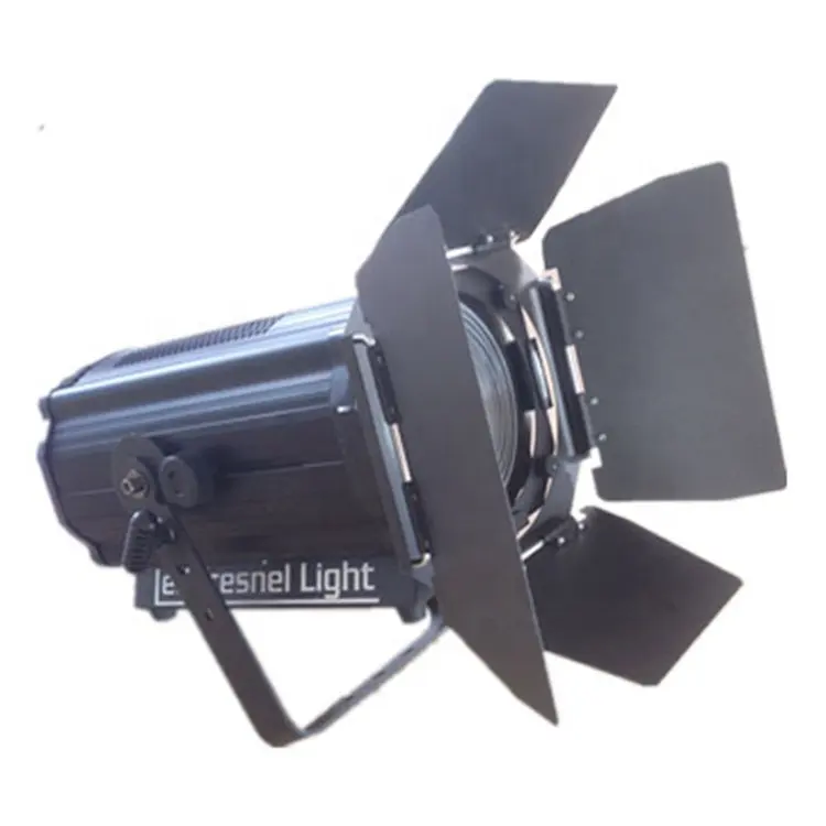 LED Tungsten and Daylight Bi-color 150W 200W 300W fresnel light led dmx stagelight with zoom led Fresnel Spotlight for TV