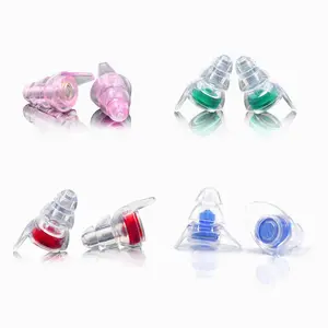 Benutzer definierte Musik EarPlug Noise Reduction High Fidelity Safe Ohr stöpsel Hypo allergener Soft Silicone Gel Ohr stöpsel