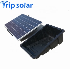 Supports de montage de toit en plastique, Système de montage de toit plat, Système de toit solaire Ballast