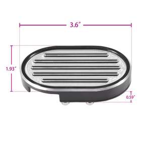 TCMT 1X coperchio pedale freno Pad CNC adatto per Harley <span class=keywords><strong>Davidson</strong></span> Sportster XL 883 1200 <span class=keywords><strong>V</strong></span>-<span class=keywords><strong>Rod</strong></span> XF2906C211-B + E - Product Image 2