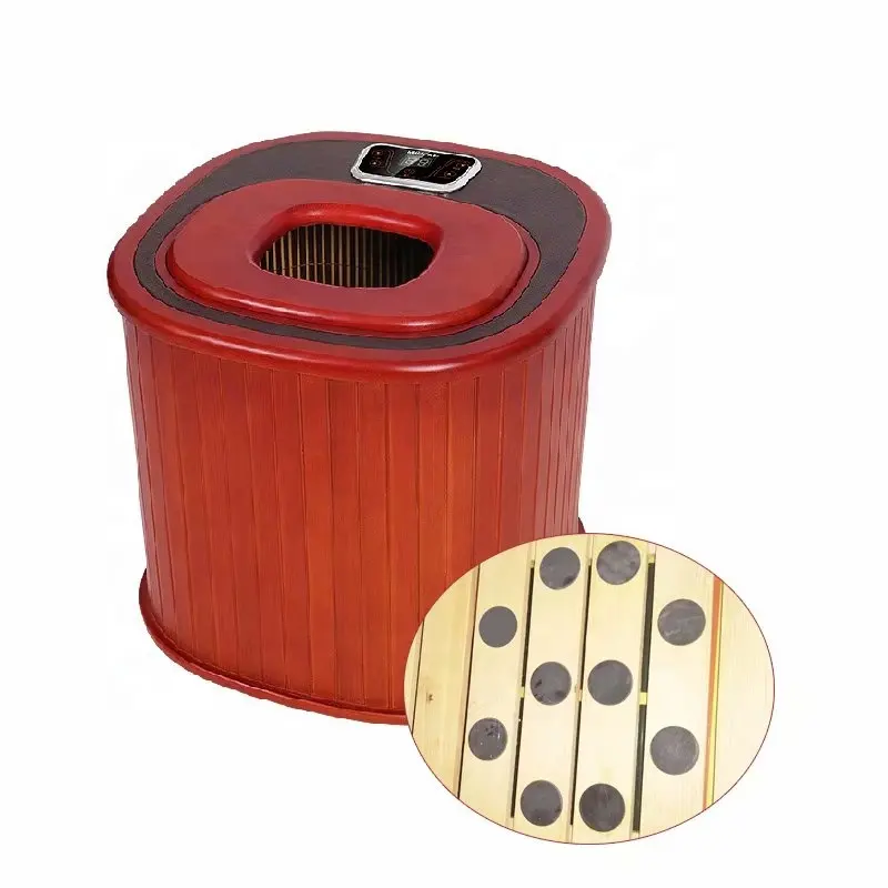 OEM/ODM Portable Wooden Mini Steam Far Infrared Foot Massage Sauna