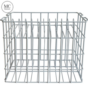 Gran metal hierro negro alambre cesta de almacenamiento para placa - Product Image 2
