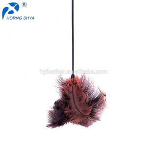 Venta al por mayor de aseguramiento de la calidad mejor precio FD-10-1 de plumas de avestruz Duster Nat.4-6in - Product Image 4