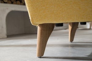 Vente chaude style européen confortable meubles de maison jaune et bleu 1 + 2 + 3 canapé tissu canapé fixe - Product Image 5
