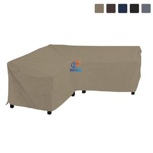 <span class=keywords><strong>Housse</strong></span> de canapé en forme de L en polyester imperméable résistant aux UV et aux intempéries 100% <span class=keywords><strong>pour</strong></span> intérieur/extérieur - Product Image 4