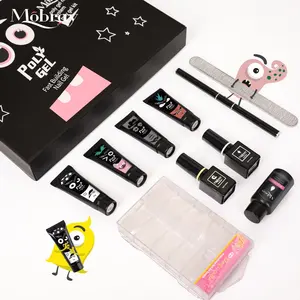 Poly Gel Kit 4 Màu Sắc Acrylic Gel Nail Kit Cho Người Mới Bắt Đầu Jelly Acrylic Gel Set Cho Móng Tay