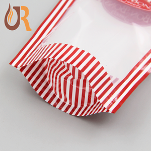 De plástico <span class=keywords><strong>al</strong></span> por mayor paquete de bombones dulces pie ziplock lado doble Impresión de superficie mate papel de aluminio bolsas de embalaje - Product Image 5
