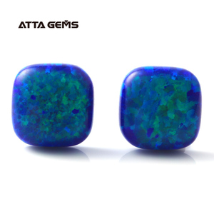 Laboratoire Créé Hamsa Coupe <span class=keywords><strong>L</strong></span>-1 Foncé Lpais Bleu Opale <span class=keywords><strong>L</strong></span>âche Opale Synthétique - Product Image 2