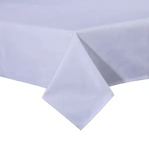 100% COTTON SATIN PLAIN RESTAURANTE TABLE CLOTH