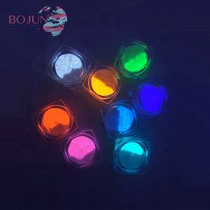 BOJUN Leistungsstarke brillante Nachtleuchtende Pulver Nacht glow in the dark pigment anorganische leuchtenden pulver - Product Image 4