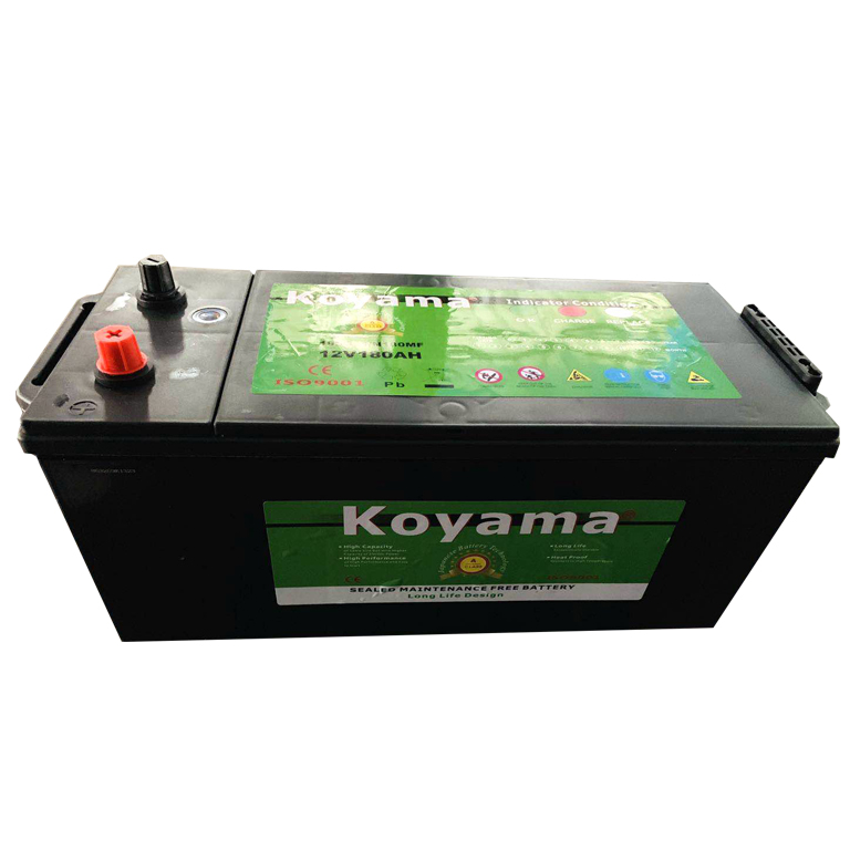 Turkey Dry Charged N180 12V180Ah Flooded Wet Truck battery