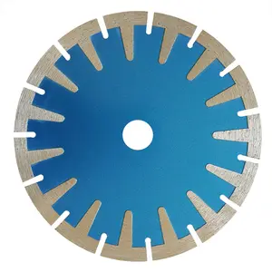 T şekil Segment soğuk preslenmiş elmas taş testere, granit, mermer kesme araçları 7 inç/180mm