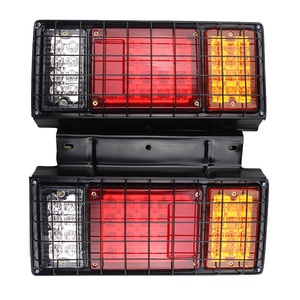 Jacquemmark — feu arrière de <span class=keywords><strong>remorque</strong></span> avec adaptateur de câblage, pour camion, led de bonne qualité, 40led, 13 broches - Product Image 5
