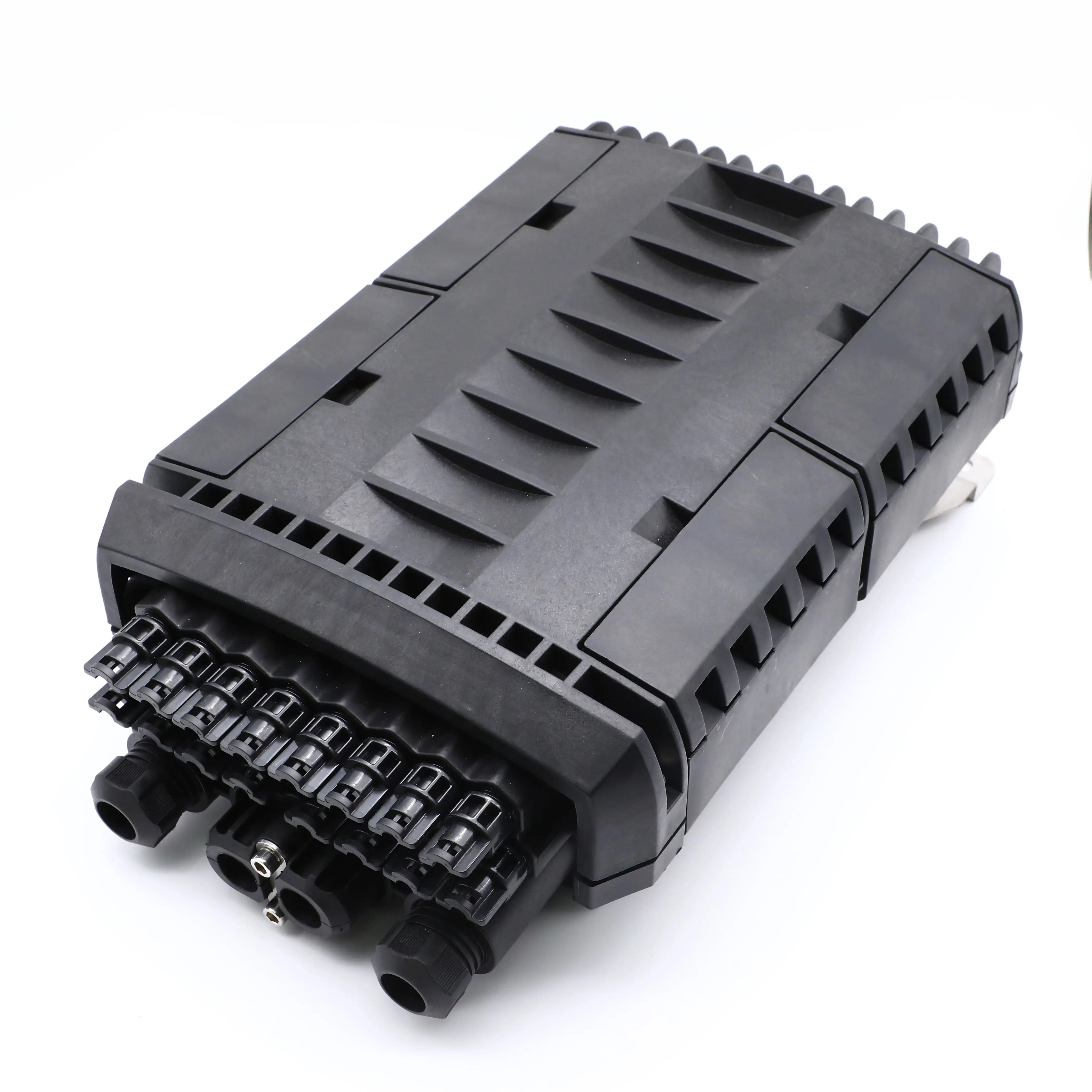 12 24 48 72 96 144 cores 2 inputs/3-state outputs 수평 형 fiber optic splice 폐쇄