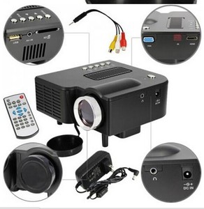 <span class=keywords><strong>UC28</strong></span> + Home Theater Projector 1000 Lumens <span class=keywords><strong>Mini</strong></span> <span class=keywords><strong>Led</strong></span> Chiếu với AV USB SDcard VGA HDMI - Product Image 6