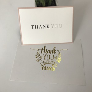 Luxe Custom Logo <span class=keywords><strong>Card</strong></span> Printing Wenskaart Dank U Kaart Voor Bruiloft Verjaardag