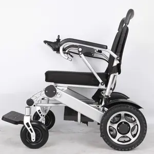 Electric Wheel Chair Battery Foldable Power Wheelchair Electric Scooter With Removable Battery