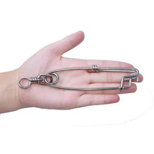Paslanmaz çelik Floatline Tuna klipler aka <span class=keywords><strong>Longline</strong></span> balıkçılık şube askıları fırdöndüler ile sazan balıkçılık aksesuarları - Product Image 6