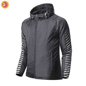 2019 Hommes Outwear Marque Homme Bande veste Tranchée Manches Longues <span class=keywords><strong>Zip</strong></span> Fly Mens Manteau Solide Poches Coupe-Vent - Product Image 2