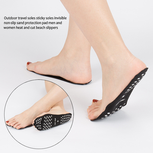 Coussin de chaussure <span class=keywords><strong>anti</strong></span>-dérapant promotionnel protéger la semelle intérieure de plage pied élastique Silicone Gel talon Silicone chaussette soins des pieds CN;ZHE JIELU - Product Image 3