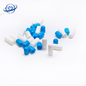 Médical de haute qualité bleu et blanc vide dur <span class=keywords><strong>galatine</strong></span> capsule taille 0 - Product Image 2