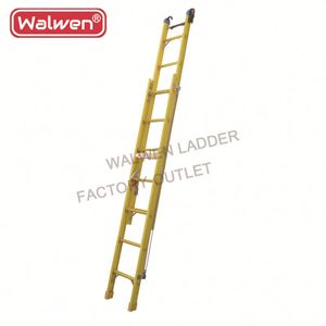 Échelle portable à acheter <span class=keywords><strong>en</strong></span> ligne, échelle à marches, tabourets, échelle télescopique <span class=keywords><strong>en</strong></span> <span class=keywords><strong>fibre</strong></span> <span class=keywords><strong>de</strong></span> <span class=keywords><strong>verre</strong></span> <span class=keywords><strong>de</strong></span> 6 m avec crochet d'extension - Product Image 4