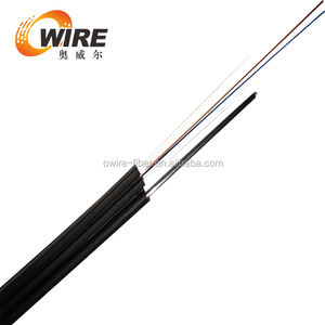FTTH fiber to the home fiber optic drop kabel 1 2 4 faser optional LSZH Jacke - Product Image 1