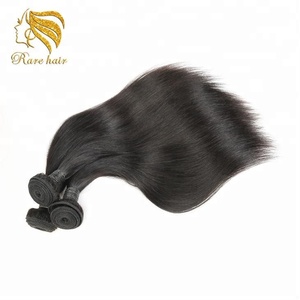 Cruda al por mayor cabello indio paquetes cutícula alineada indio recto de la armadura del pelo humano de los proveedores - Product Image 3