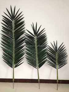 gros fabricant faire nouveau style matériau sans soudure en plein air décoratif faux artificielle <span class=keywords><strong>feuille</strong></span> <span class=keywords><strong>de</strong></span> palmier - Product Image 3