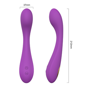 Vibrator Dildo Tahan Air USB Wanita, Vibrator 9 Mode Silikon Dapat Diisi Ulang Daya Wanita G Spot