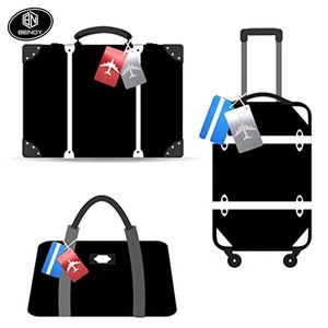 Hot Sale Nieuwe Custom Logo Van Goede Kwaliteit Vliegtuig Traagschuim Hals Kussen Reisset Met Oogmasker Oordopjes Bagagelabel