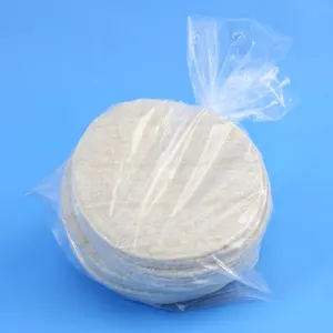 סין מפעל מכירה לוהטת ברור שקוף טוויסט אטום פלסטיק OPP טורטיה שקיות