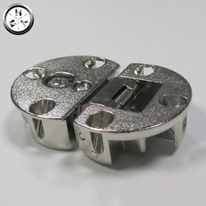 Nickel mạ nắp đồ nội thất bản lề vô hình bảng bản lề tuyệt đẹp Hợp kim kẽm nắp gấp - Product Image 2