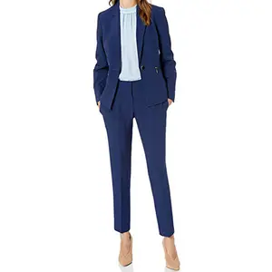 औपचारिक शर्ट और पैंट संयोजन थोक दो टुकड़ा सूट व्यवसाय महिलाओं सूट