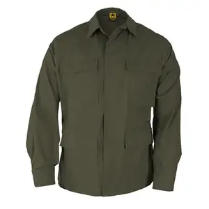 Uniforme profissional do trabalho verde do exército para homens