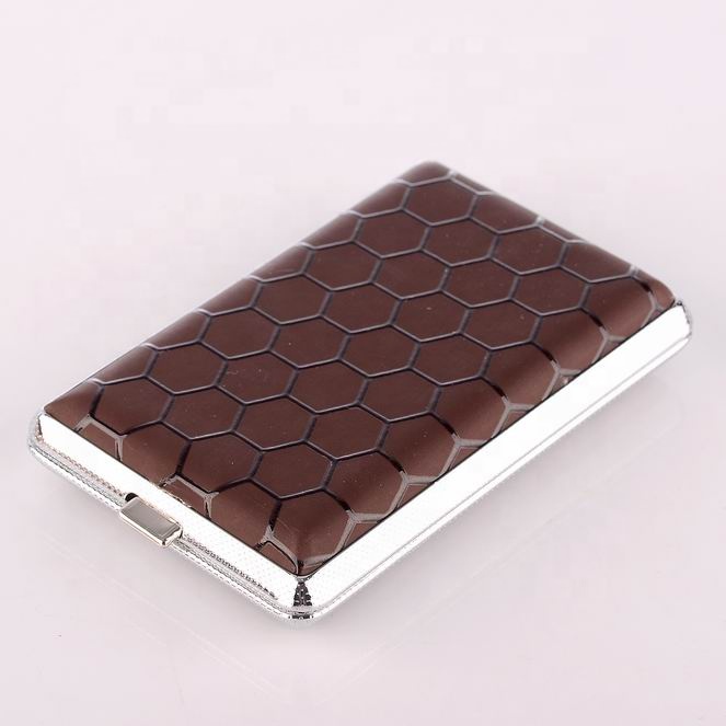 Лидер продаж на Amazon, разноцветный чехол для сигарет из искусственной кожи, 10 шт., 025N