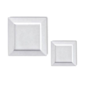 2019 Wholesale High Quality White Porcelain Dinner <strong>Plate</strong> Sets, Party <strong>Plates</strong> White Square Ceramic Dish Hotel <strong>Side</strong> <strong>Plate</strong> - Product Image 4
