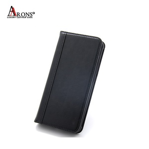 Precio de fábrica Venta caliente Flip cubierta negro genuino cuero de vaca teléfono caso de cartera para Huawei Mate 20 Lite - Product Image 6