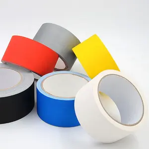 Multi Colored Bedrukt Lage Prijs Hoge Kwaliteit Sterke Rubber Lijm 2Inch 3Inch 4Inch Breedte Matt Doek Wit Zwart Gaffer Tape