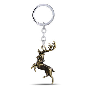 Échantillons gratuits <span class=keywords><strong>game</strong></span> <span class=keywords><strong>of</strong></span> thrones en métal logo personnalisé jeu de <span class=keywords><strong>porte</strong></span>-clés/<span class=keywords><strong>porte</strong></span>-clés - Product Image 2
