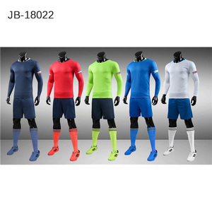 Custom made dry fit soccer jersey training tracksuit children レトロサッカーユニフォー - Product Image 6