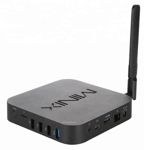 MINIX NEO Z83-4 <span class=keywords><strong>pro</strong></span> intel x5-z8300 4 GB <span class=keywords><strong>32</strong></span> GB W10 OS (<span class=keywords><strong>64</strong></span>-<span class=keywords><strong>bit</strong></span>) BT 4,2, android 7,1 SMART TV caja MINIX NEO U1 - Product Image 2