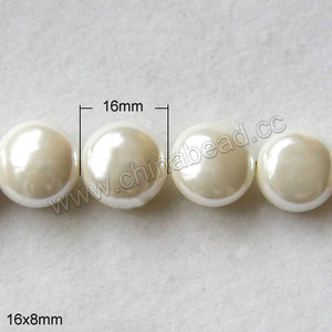 ราคาถูกราคามืออาชีพลูกปัด,ไข่มุก,ไข่มุกลูกปัดมุกสีขาว - Product Image 2
