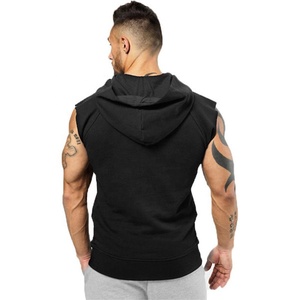 Sweat-shirt sans manches unique pour homme, veste de sport, débardeur de course à pied - Product Image 2