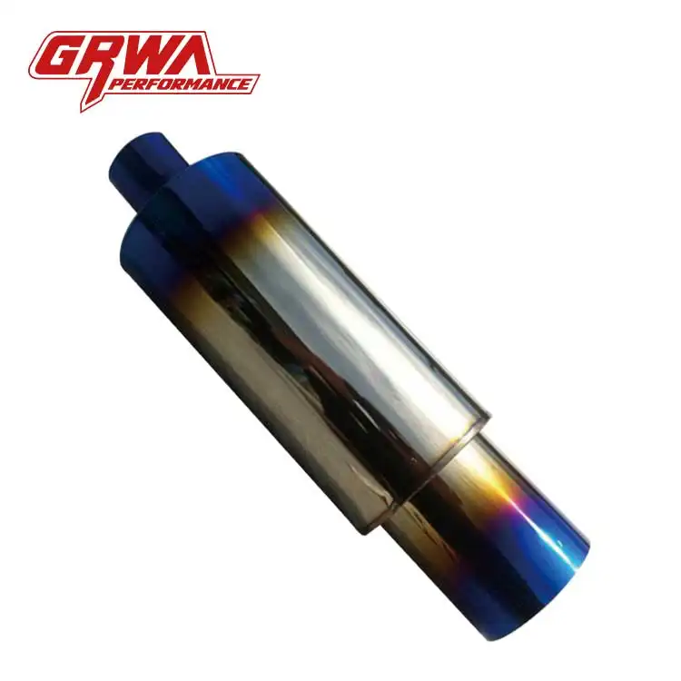 GRWA Chất Lượng Cao Mới Phong Cách Racing Xả Im Lặng Muffler Silencer Cho Hks